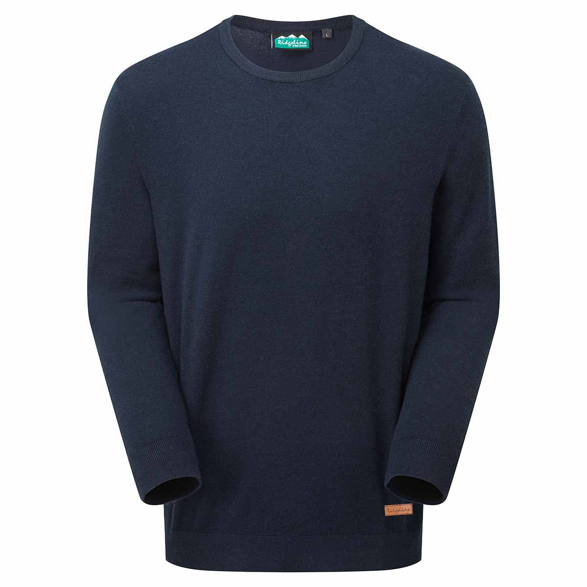 Ridgeline Men's Hartland Crew Neck Jumper - Navy