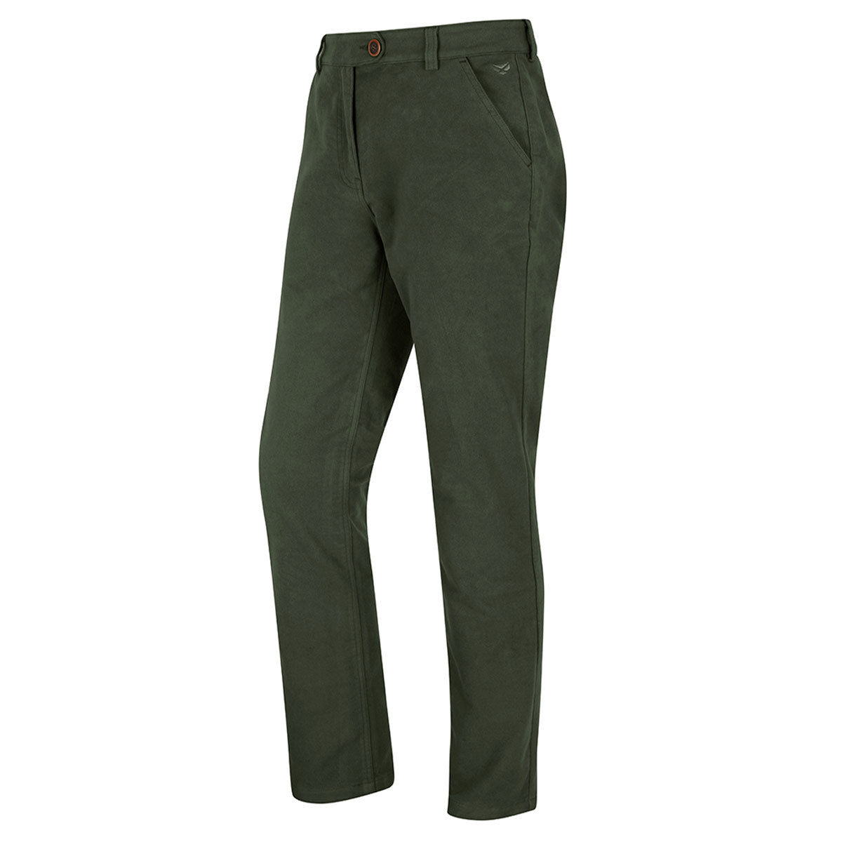 Hoggs of Fife Monarch II Moleskin Trousers - Dark Olive