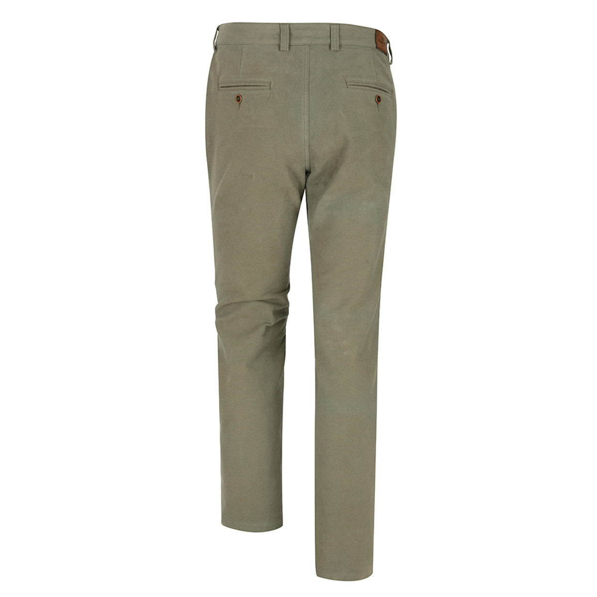 Hoggs of Fife Monarch II Moleskin Trousers - Lovat - Rear