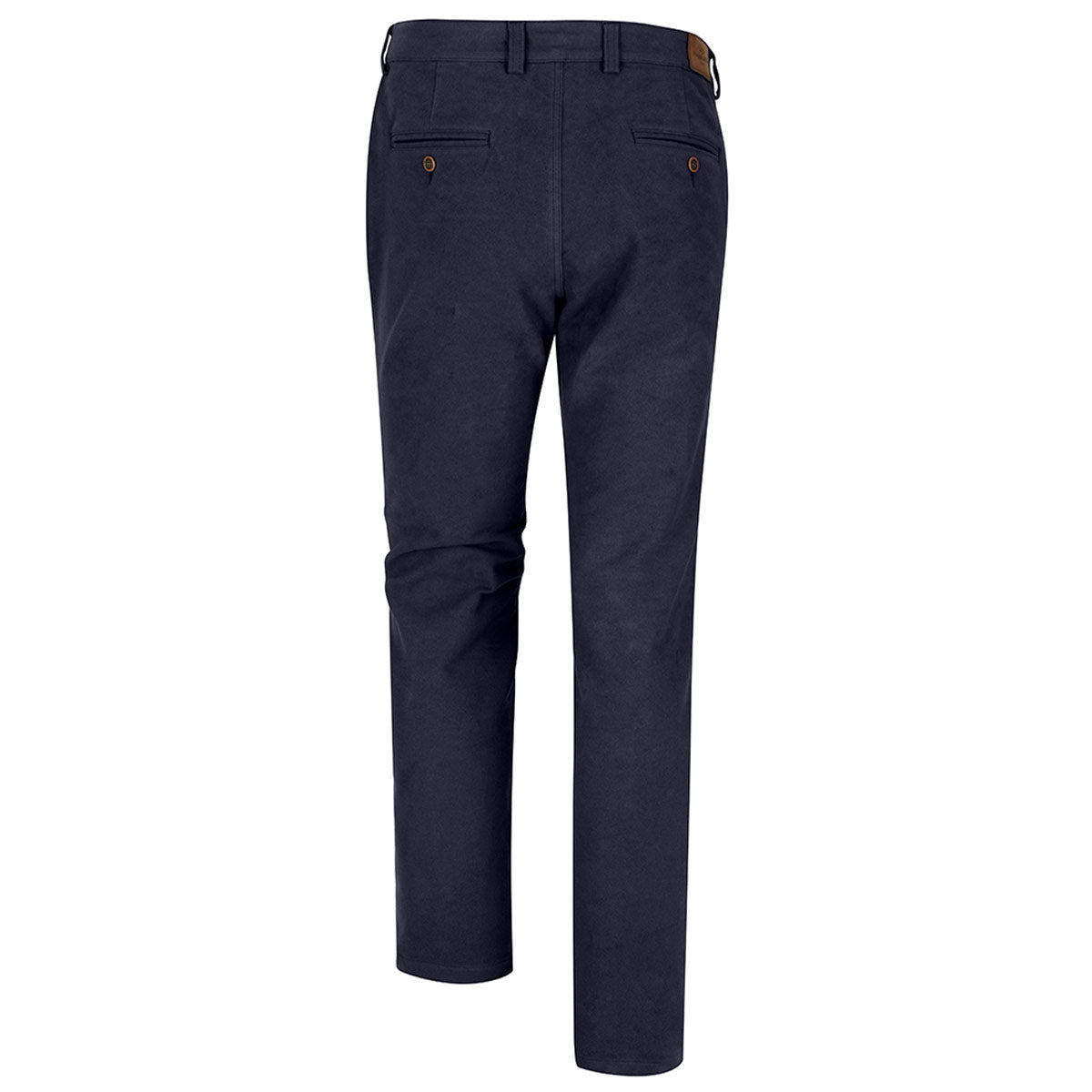 Hoggs of Fife Monarch II Moleskin Trousers - Navy - Rear