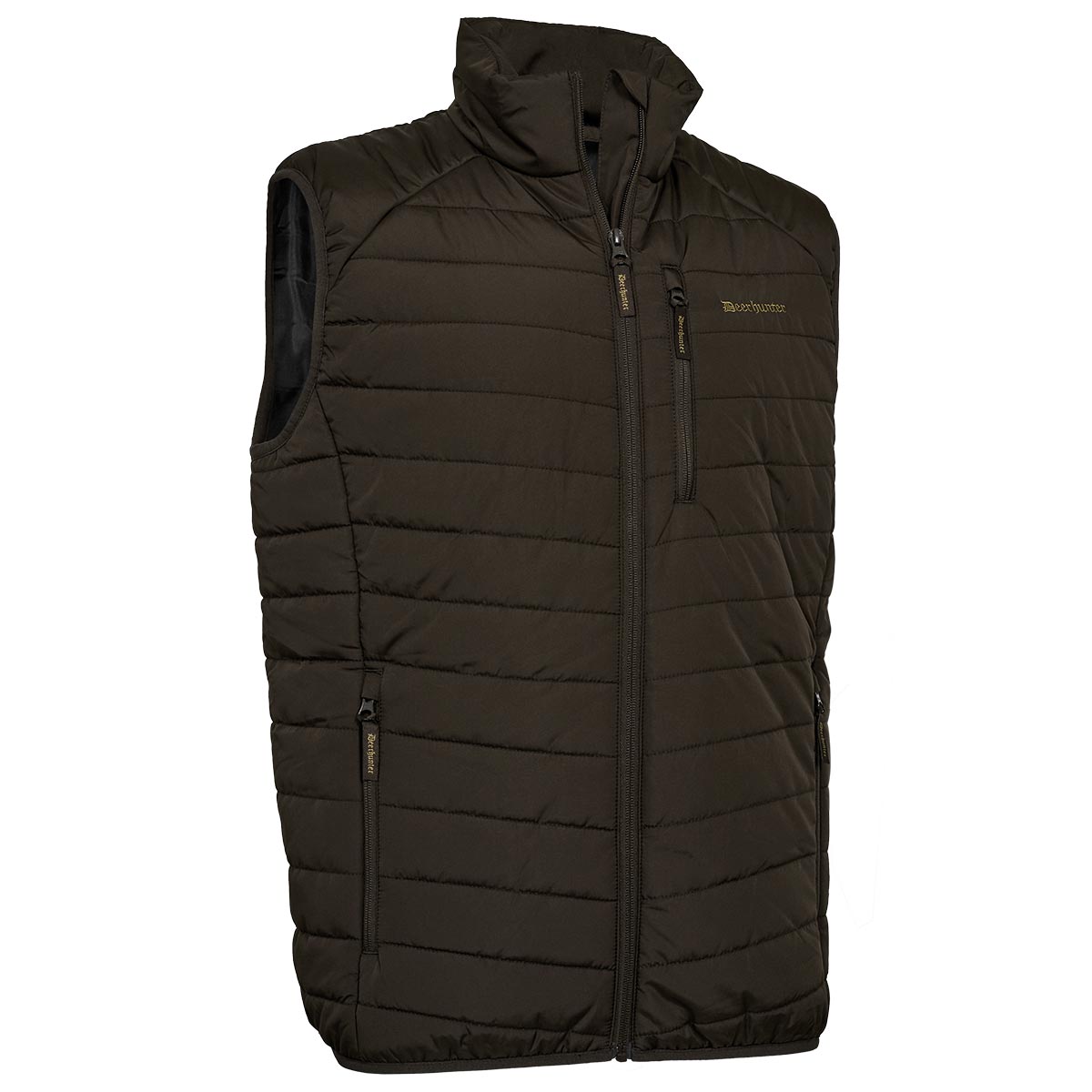 Deerhunter Moor Fully Padded Waistcoat - Brown Leaf