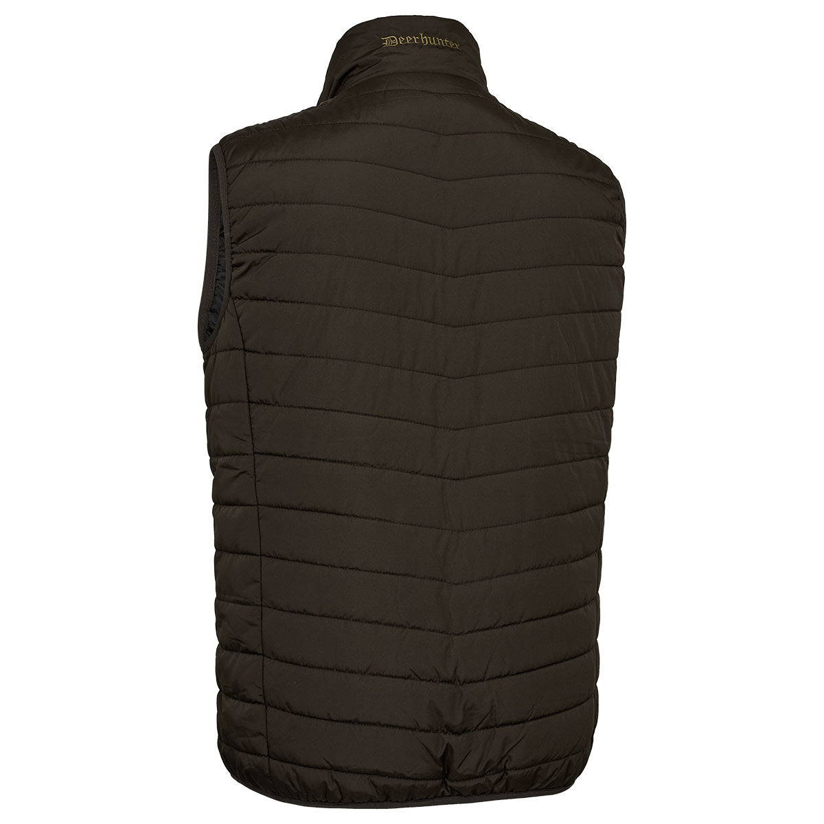 Deerhunter Moor Fully Padded Waistcoat - Brown Leaf - Rear
