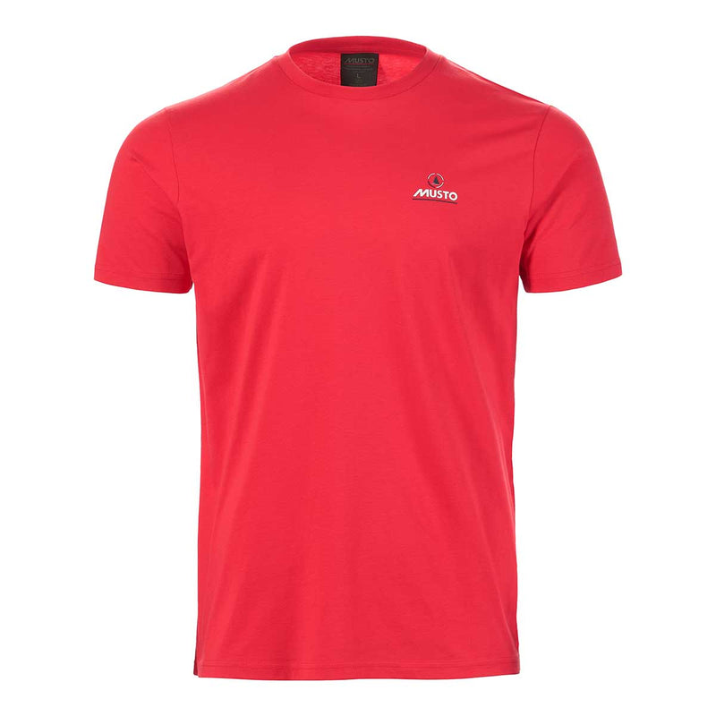 Musto Men's Nautic S/S Tee Shirt Red