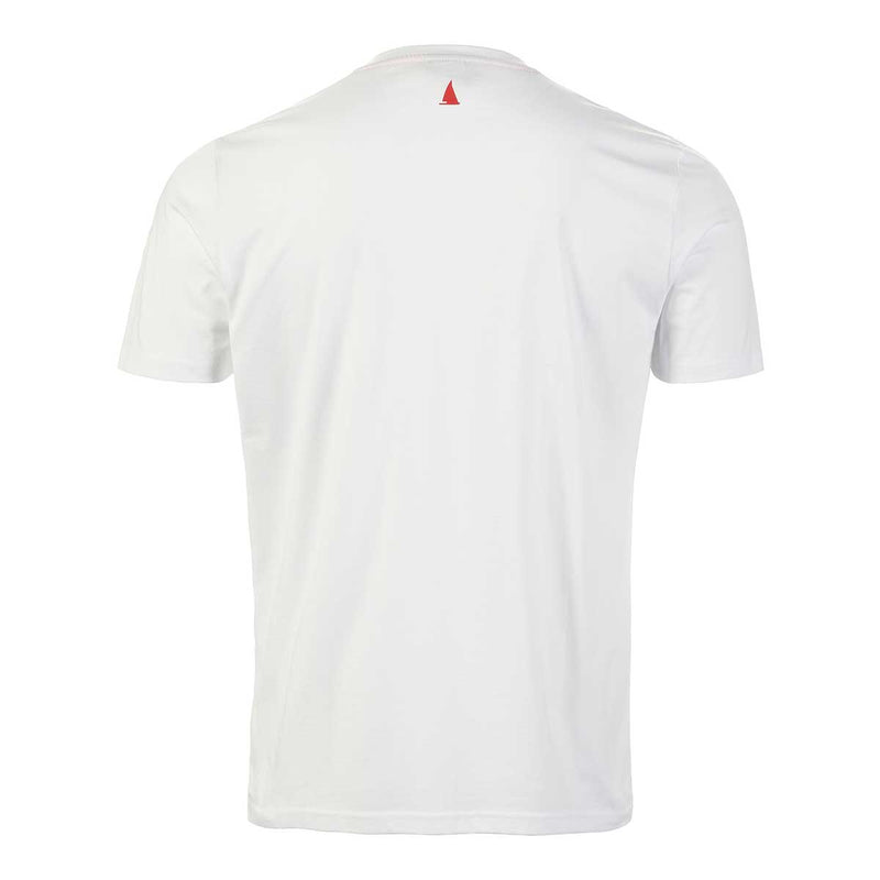 Musto Men's Nautic S/S Tee Shirt White Rear