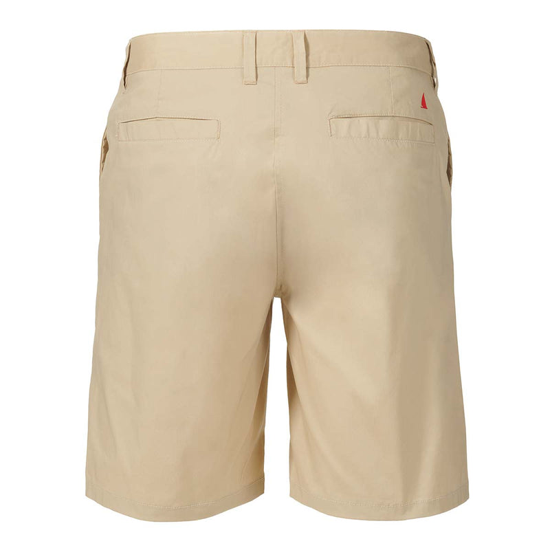 Musto Men's Ribbed Fast Dry Shorts Beige Rear