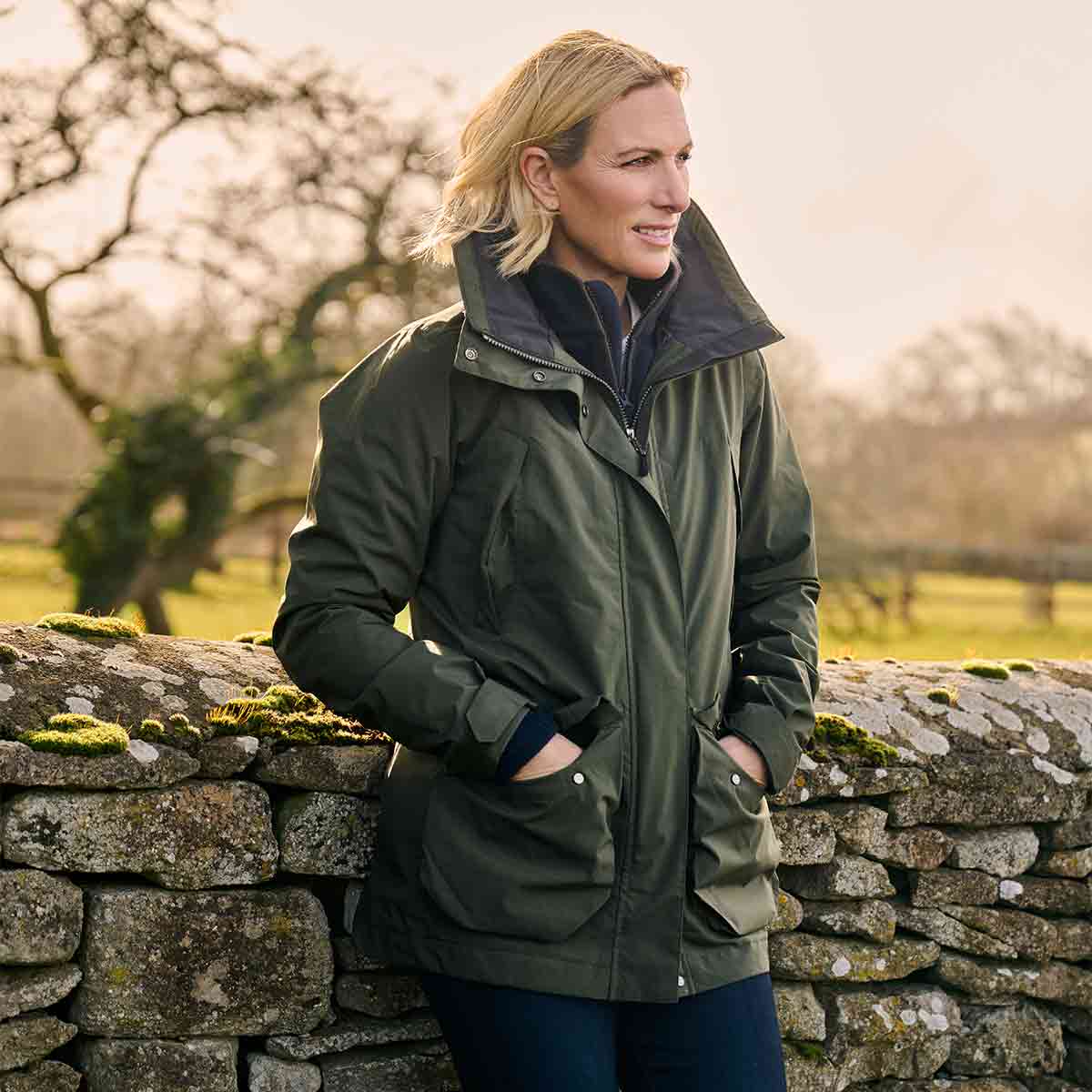 Musto Women's Fenland Stretch Waterproof Jacket - Green Lifestyle