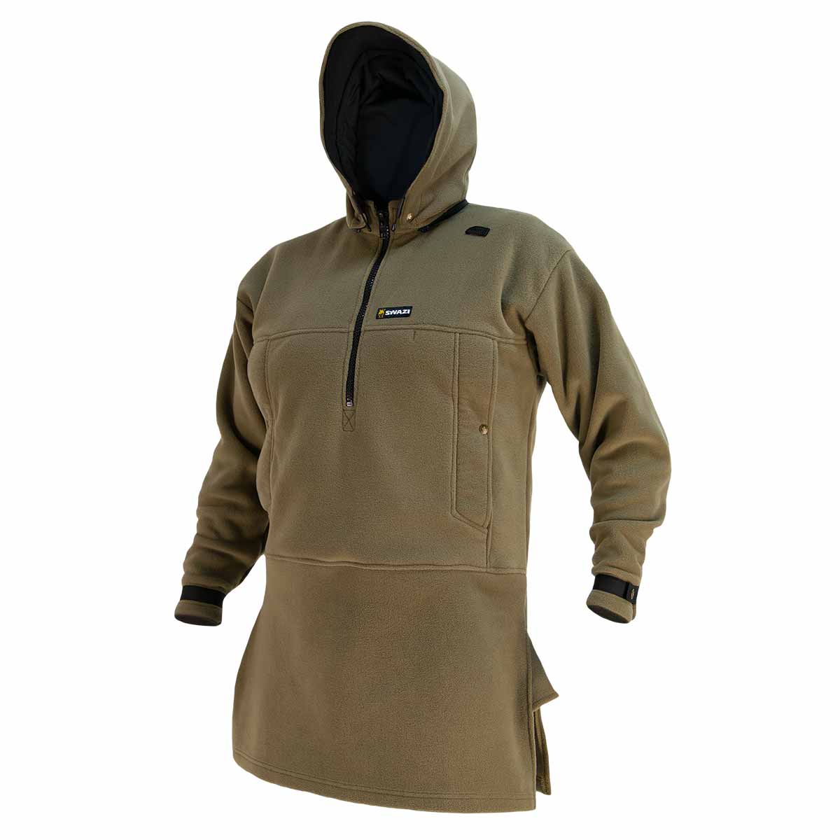 Swazi Nahanni Shirt Hooded Fleece Tussock Green