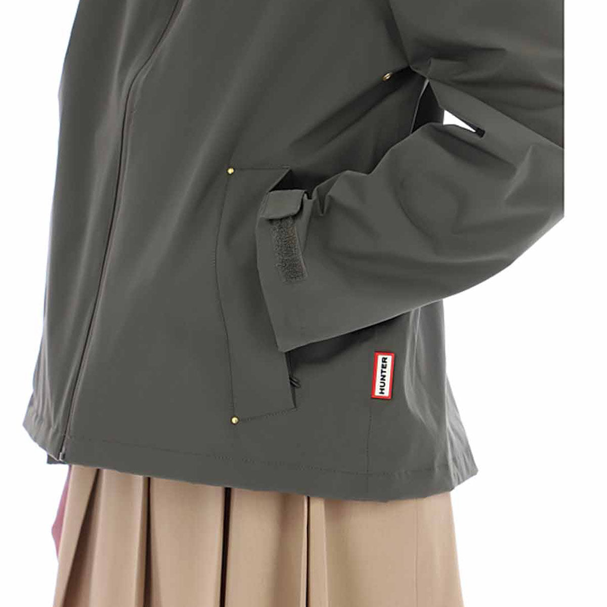 Hunter Originals Womens Lightweight Waterproof Jacket - pocket