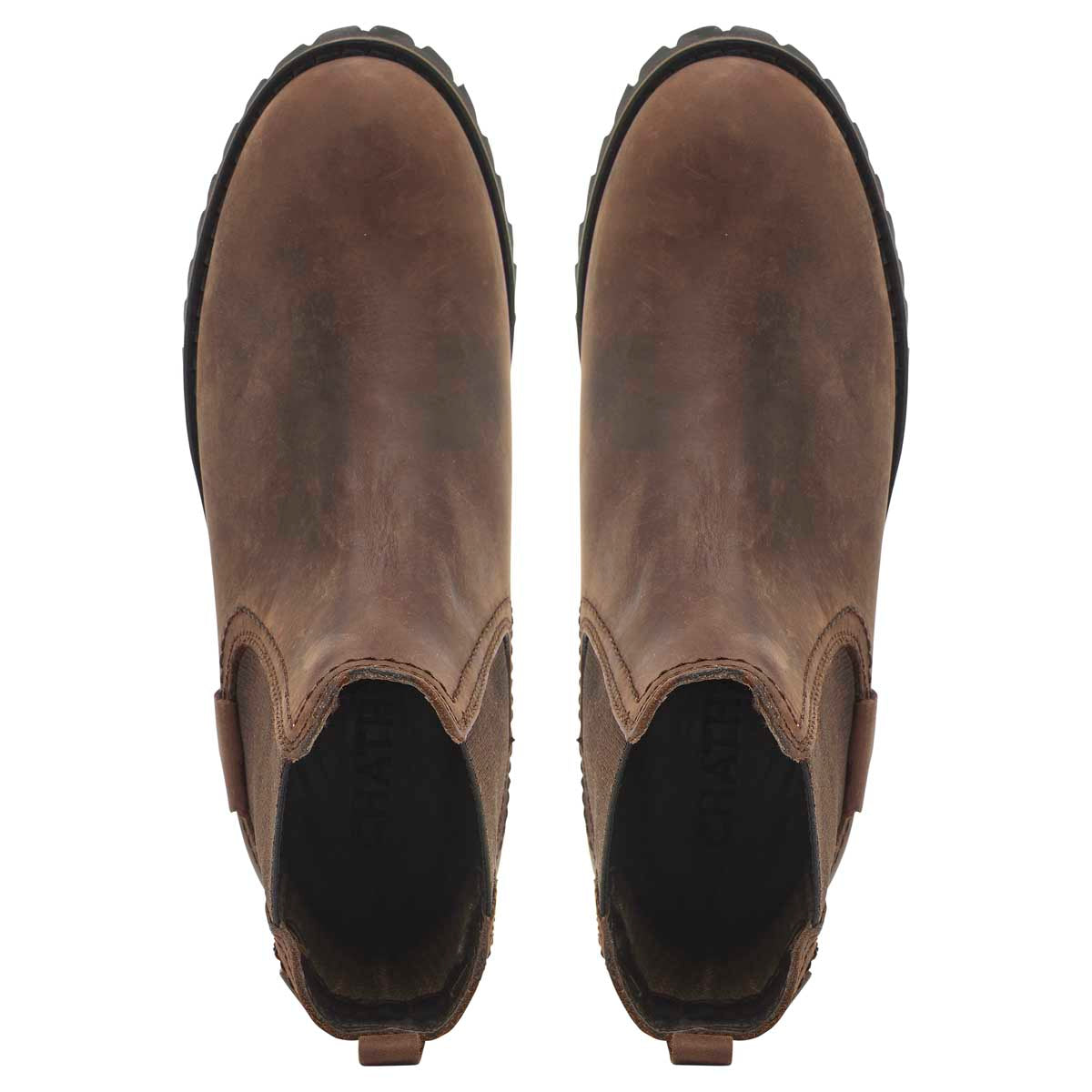 Chatham Olympia II Lady Waterproof Chelsea Boots - Chocolate - Above
