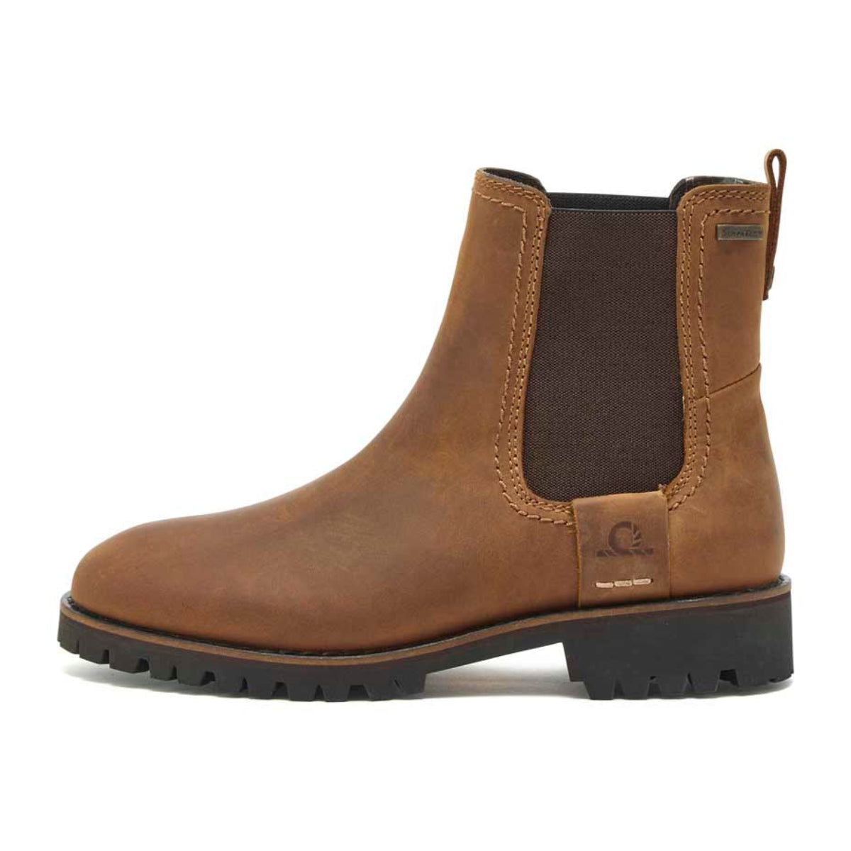 Chatham Olympia II Lady Waterproof Chelsea Boots - Walnut - Left