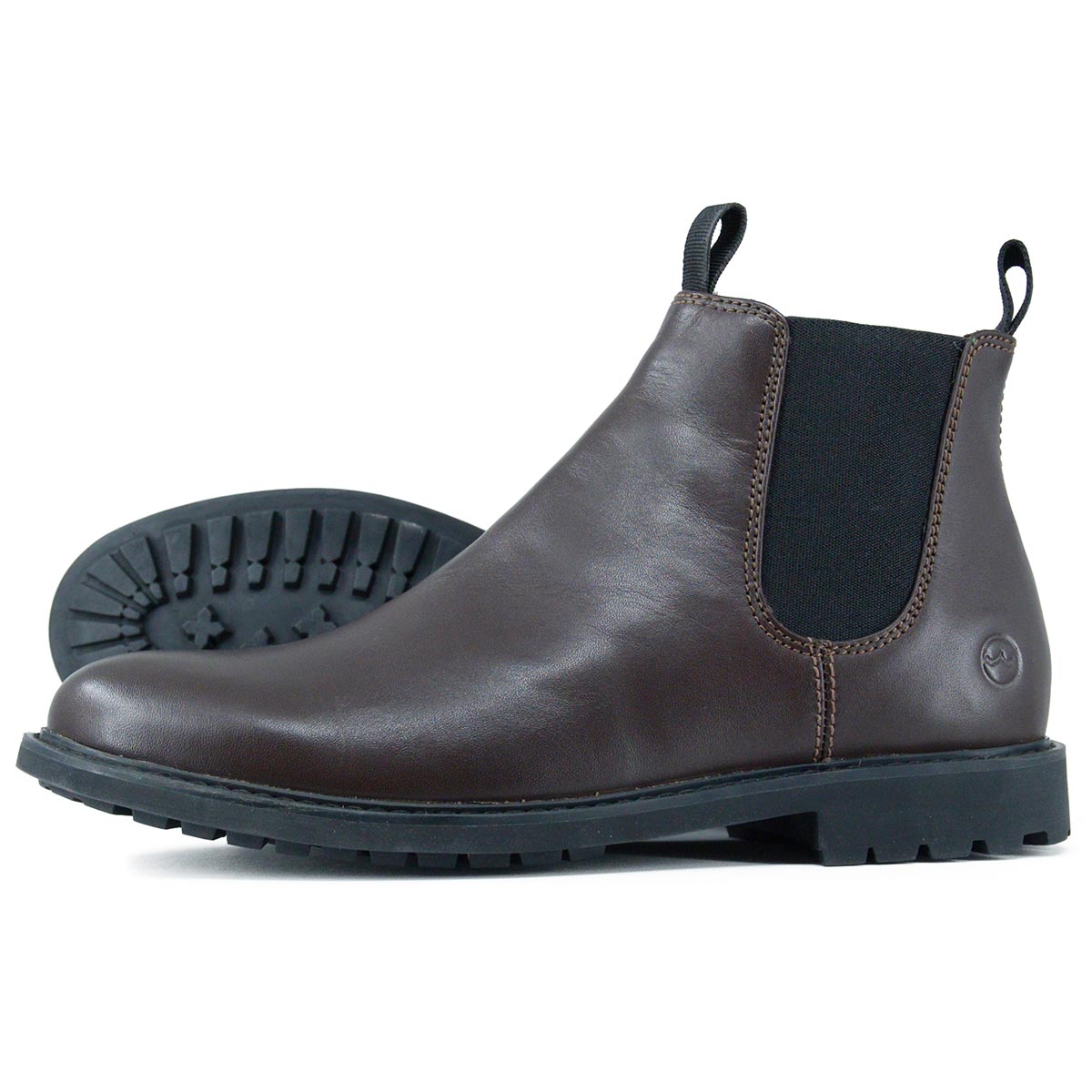 Orca Bay Henley Men's Chelsea Boots - Dark Brown
