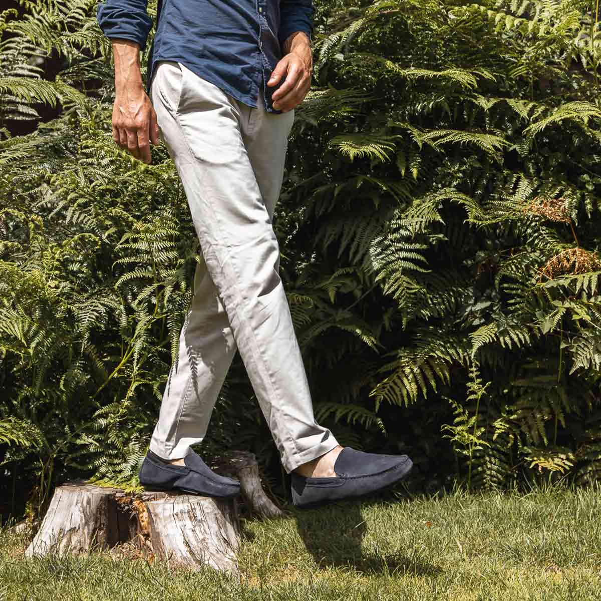 Orca Bay Silverstone Men's Loafer - Navy - Model