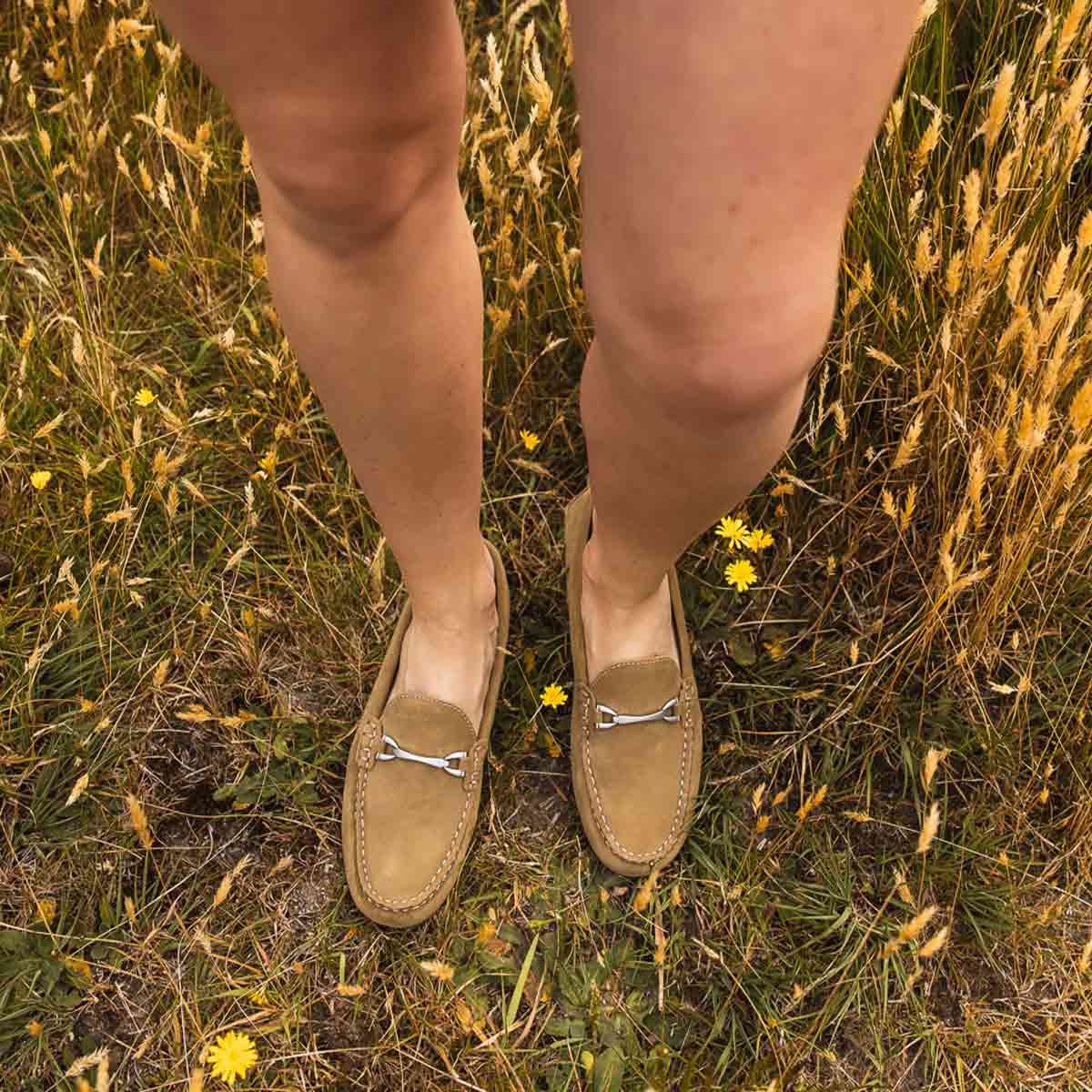 Orca Bay Sorrento Women's Loafers - Taupe - Model
