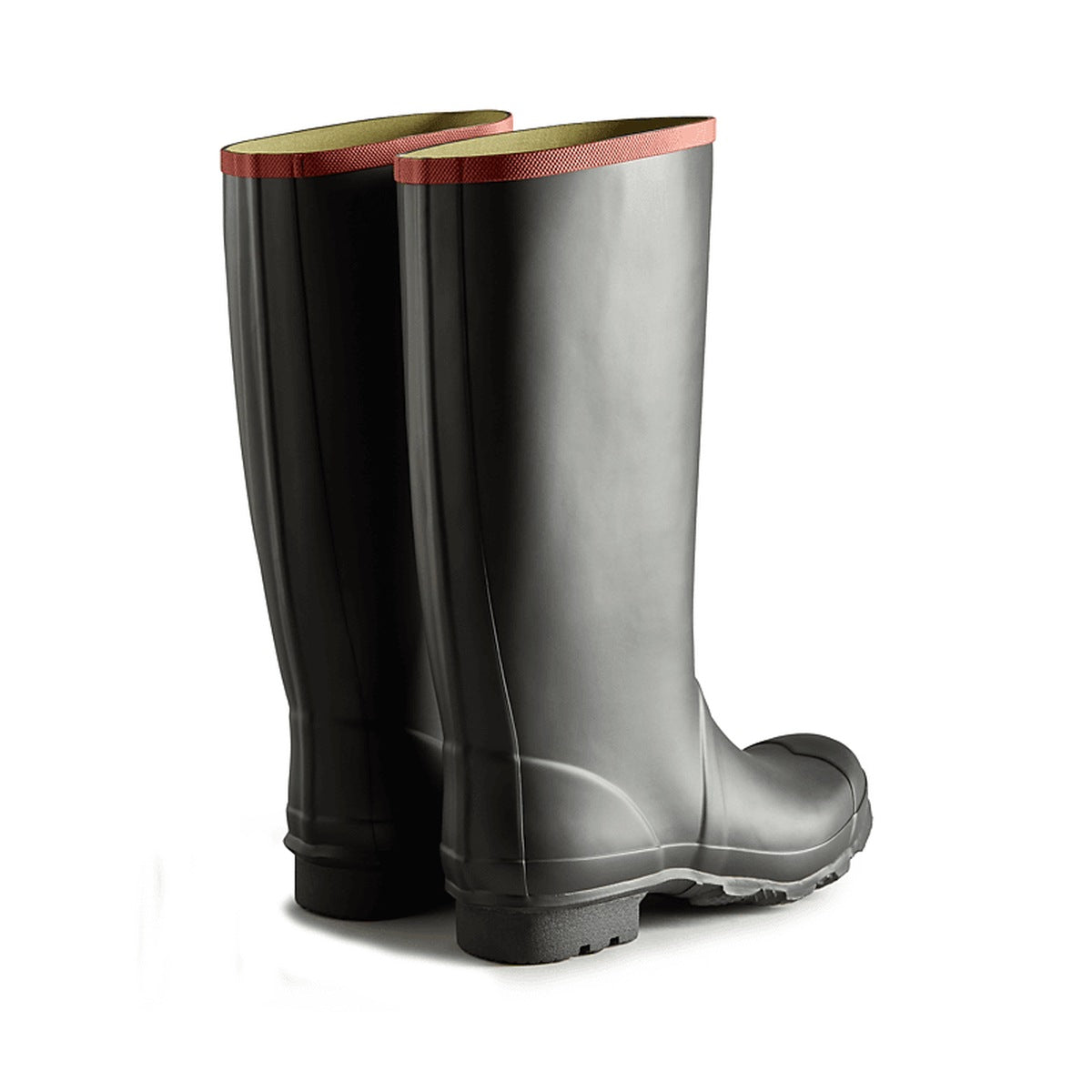 Hunter Argyll Full Knee Wellington Boots - rear