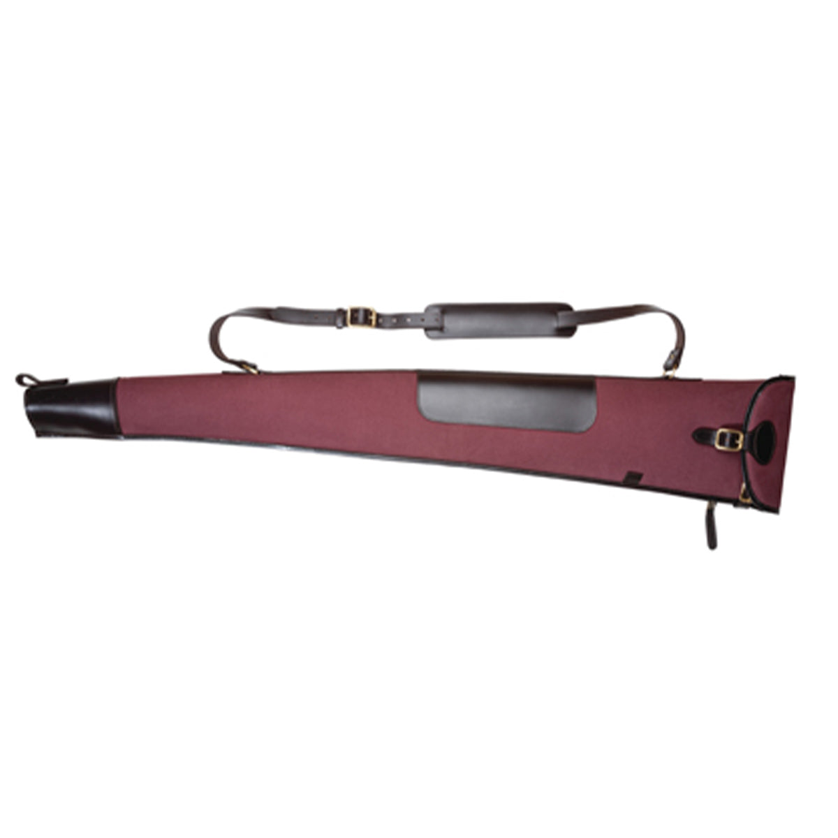 Parker-Hale Alton Canvas and Leather Shotgun Slip - Fox Brown