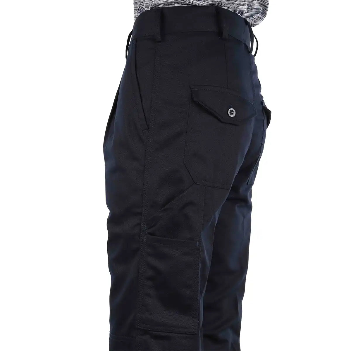 Perf Franklin Work Trousers - Rear - Pocket - Navy