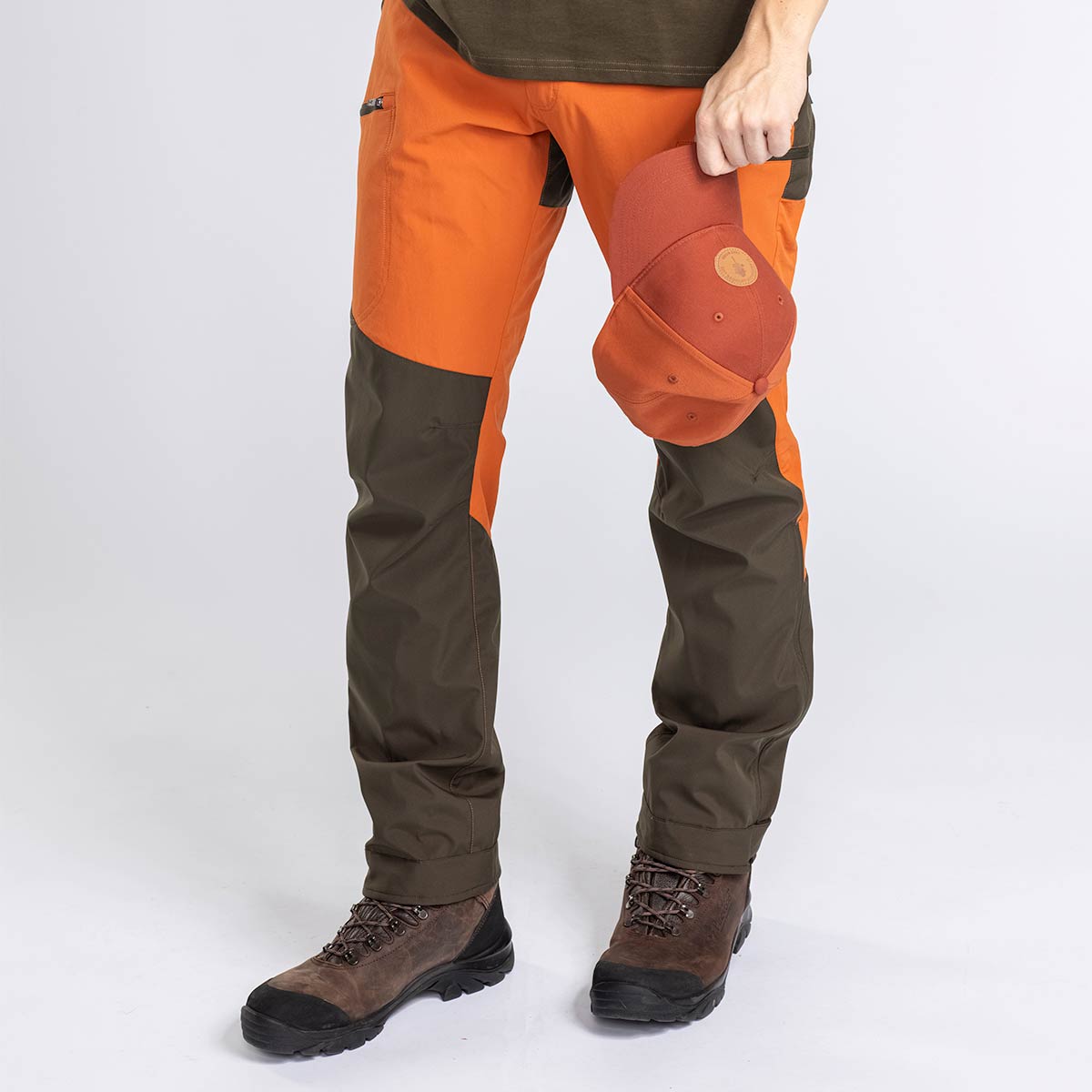 Pinewood Abisko Brenton Trousers - Bright Orange