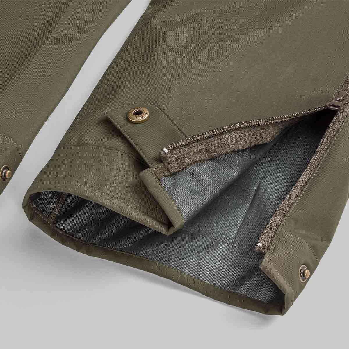 Pinewood Abisko Brenton Trousers - Dark Olive - Zip Cuff