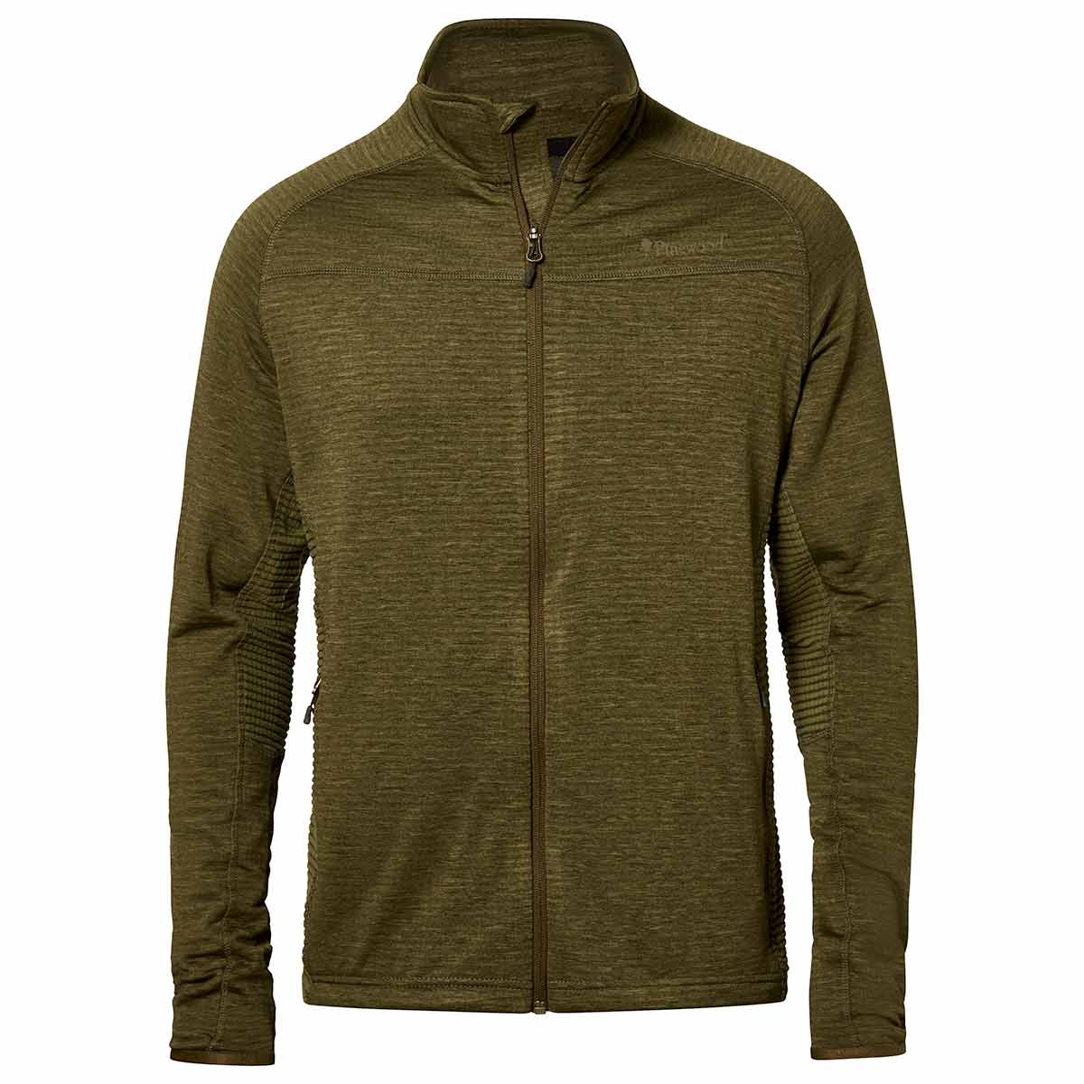 Pinewood Abisko Fleece Jacket - Olive Green