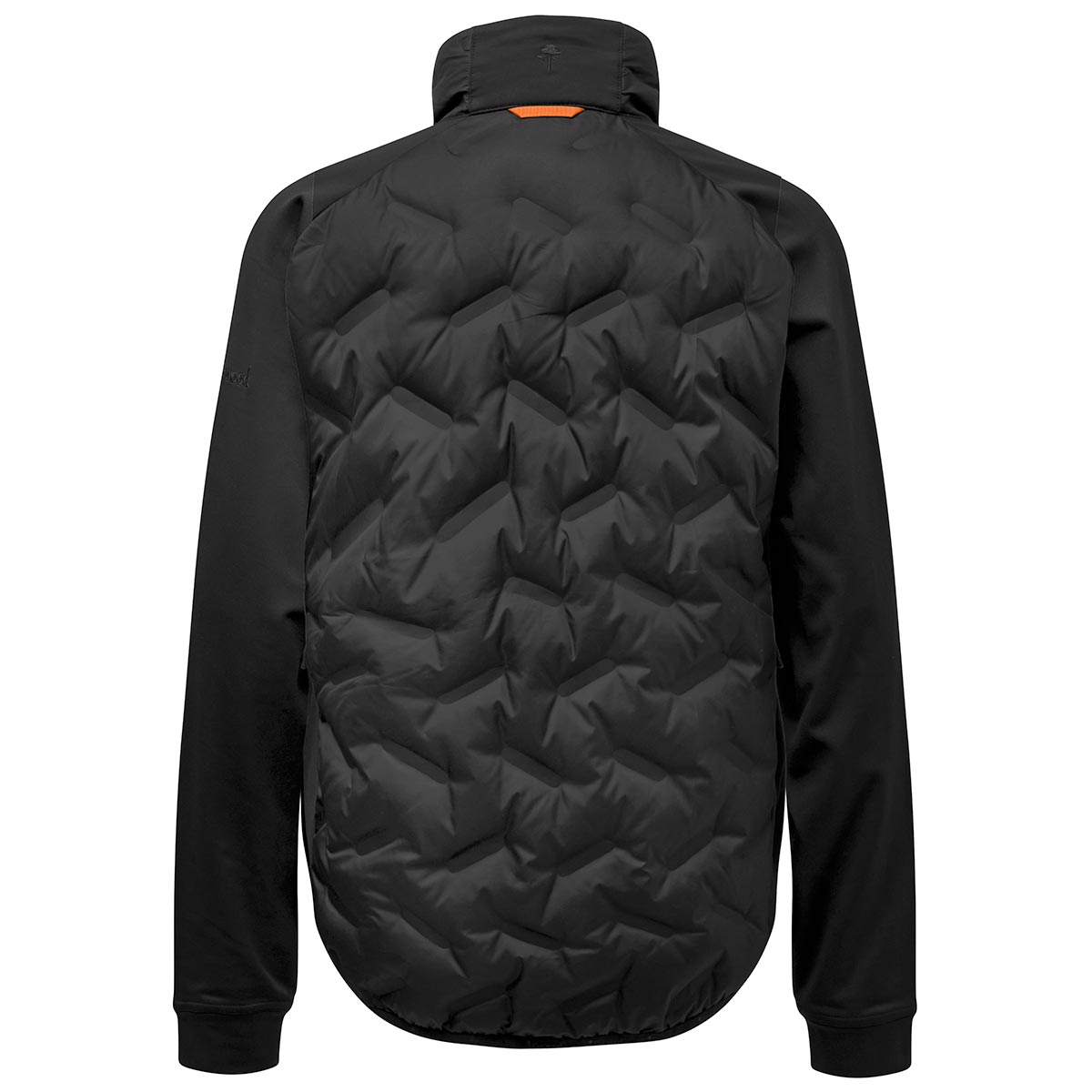 Pinewood Abisko Insulation Hybrid Jacket - Black - Rear