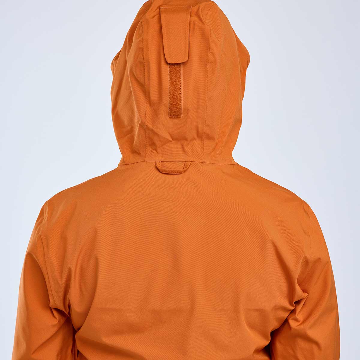 Pinewood Abisko Women's 3L Jacket - Burnt Orange - Hood