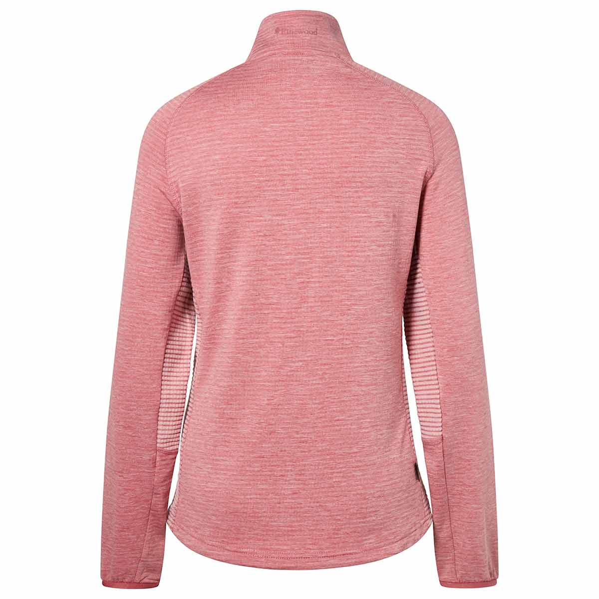 Pinewood Abisko Women's Fleece Jacket - Dusty Pink - Rear