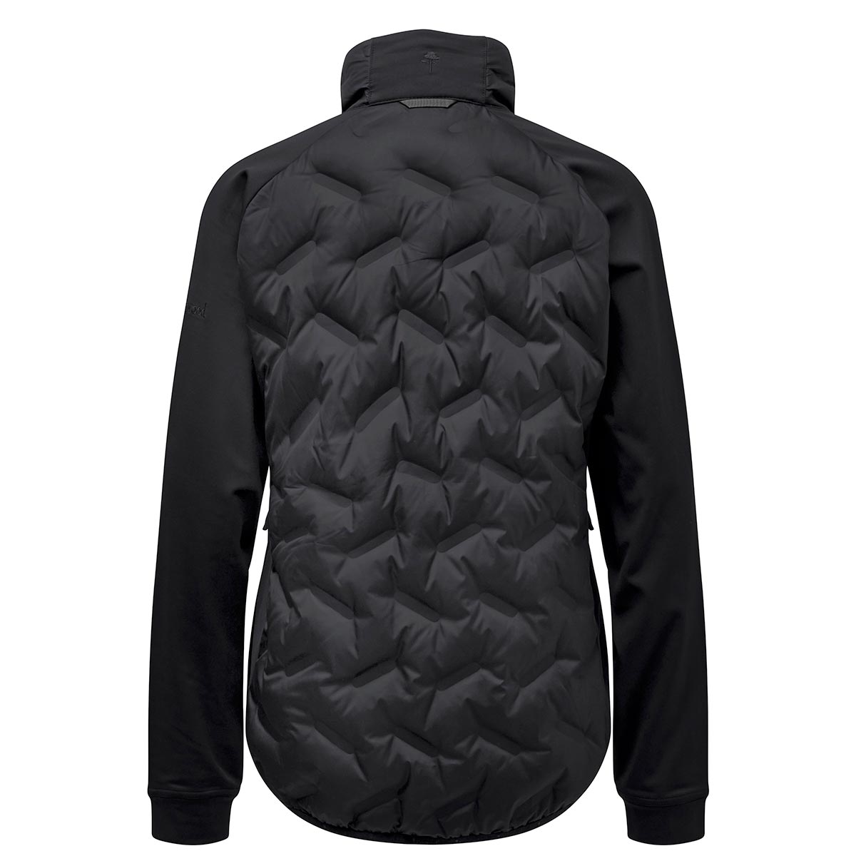 Pinewood Abisko Women's Insulation Hybrid Jacket - Black - Rear