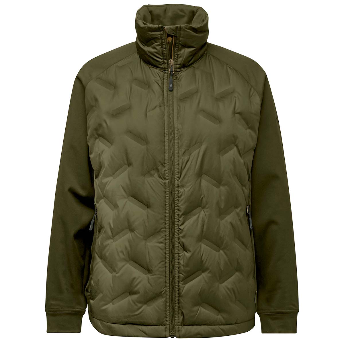 Pinewood Abisko Women's Insulation Hybrid Jacket - Olive Green
