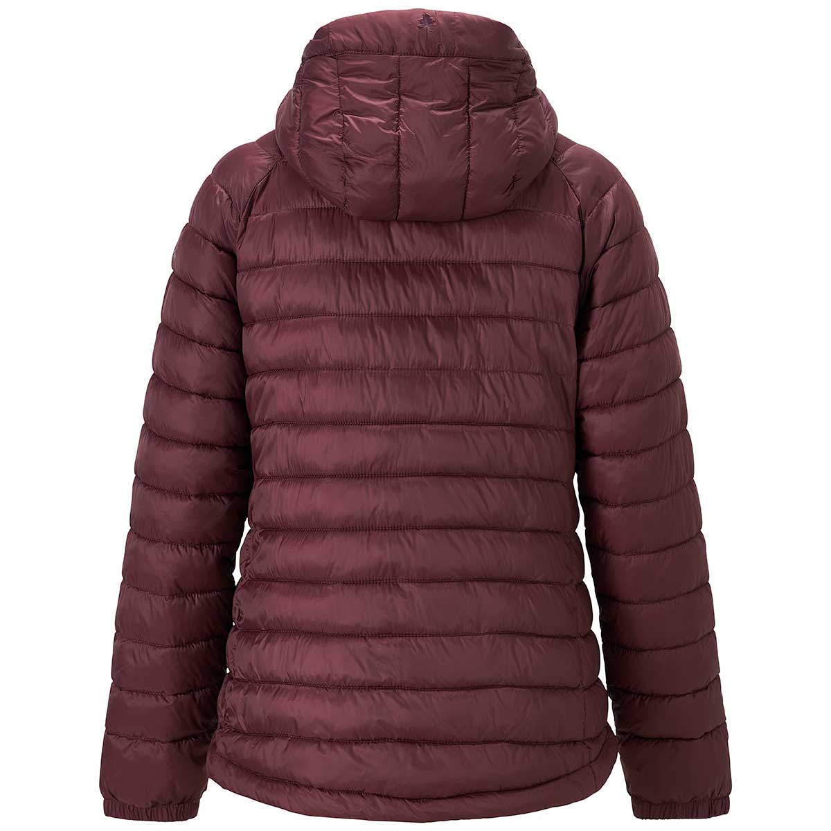 Pinewood Abisko Women's Insulation Jacket - Earth Plum - Rear
