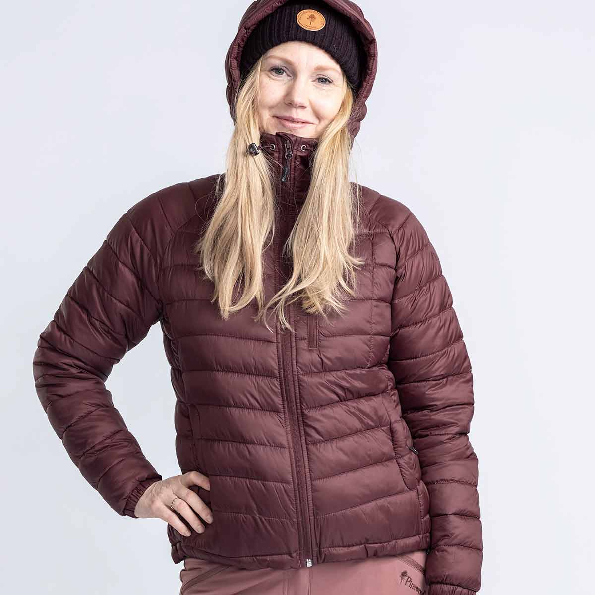 Pinewood Abisko Women's Insulation Jacket - Earth Plum