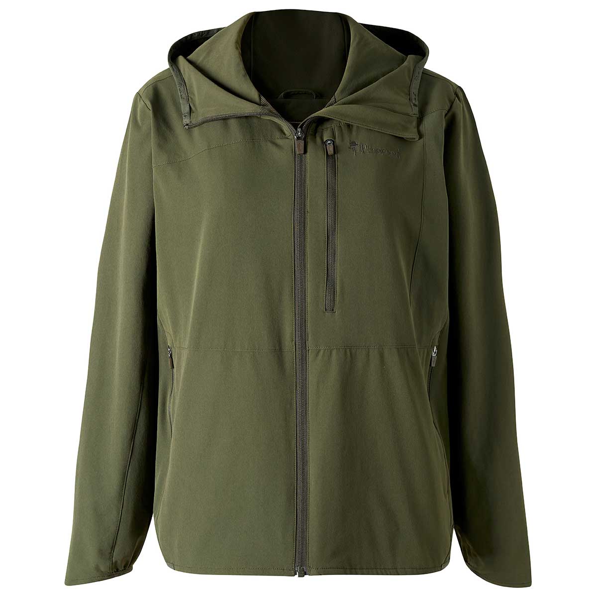 Pinewood Abisko Women's Light Stretch Jacket - Moss Green