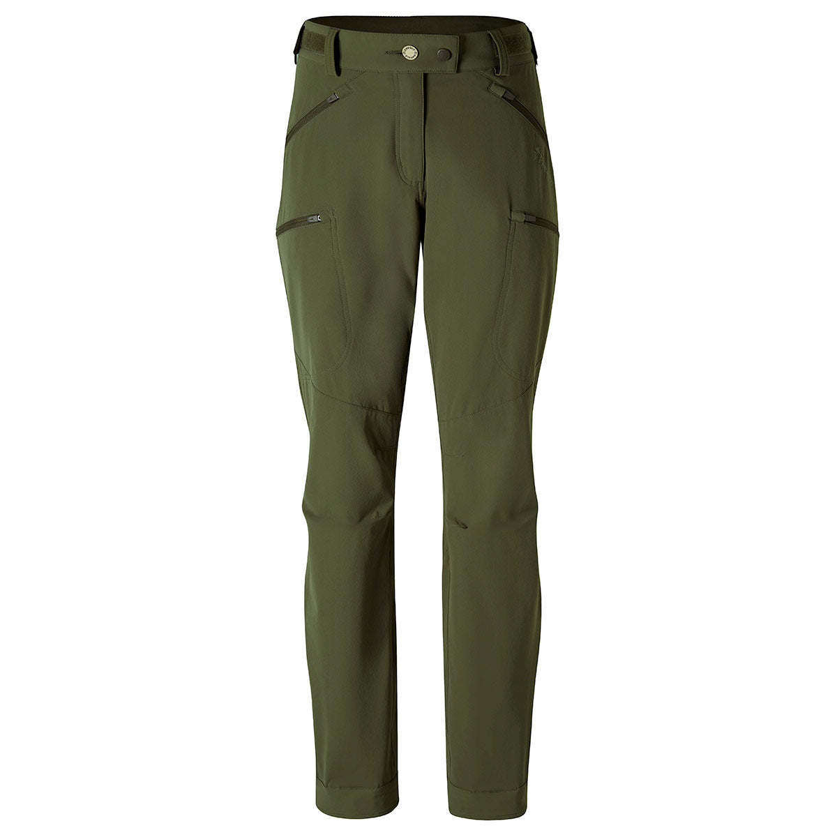 Pinewood Abisko Women's Light Stretch Trousers - Moss Green