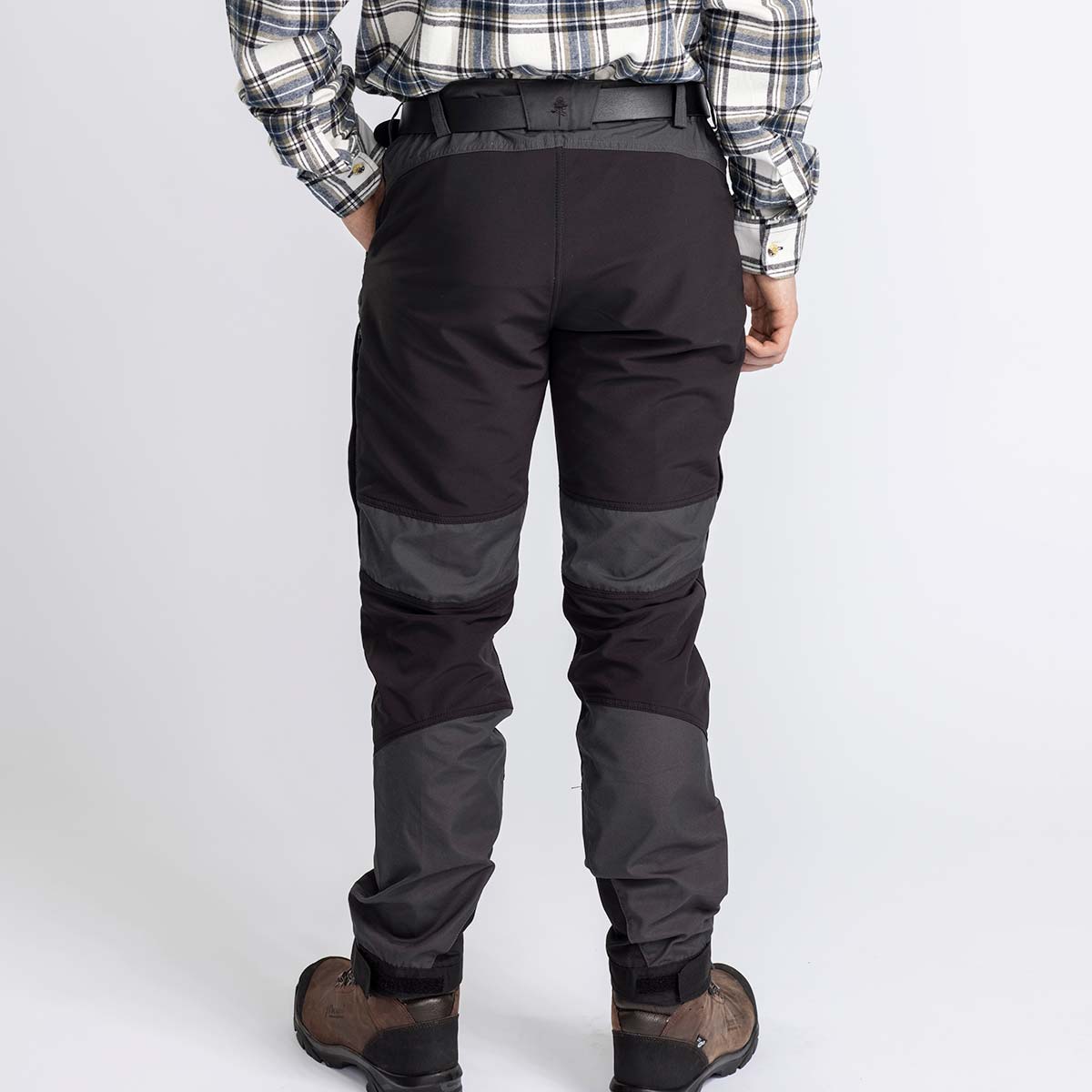 Pinewood Caribou TC Trousers - Dark Anthracite/Black - Rear