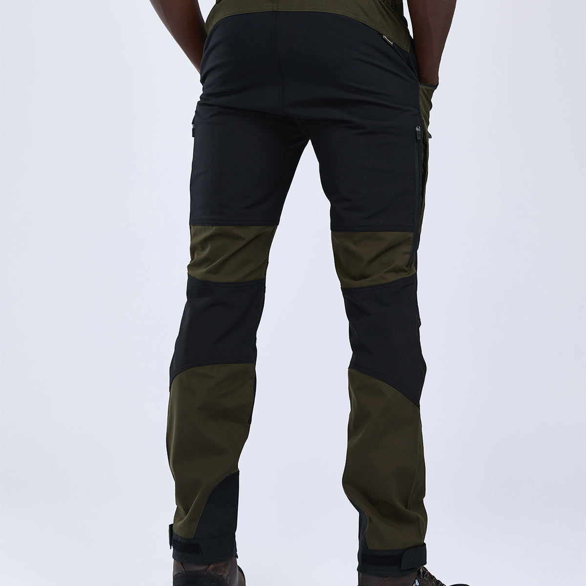 Pinewood Caribou TC Trousers - Moss Green/Black - Rear