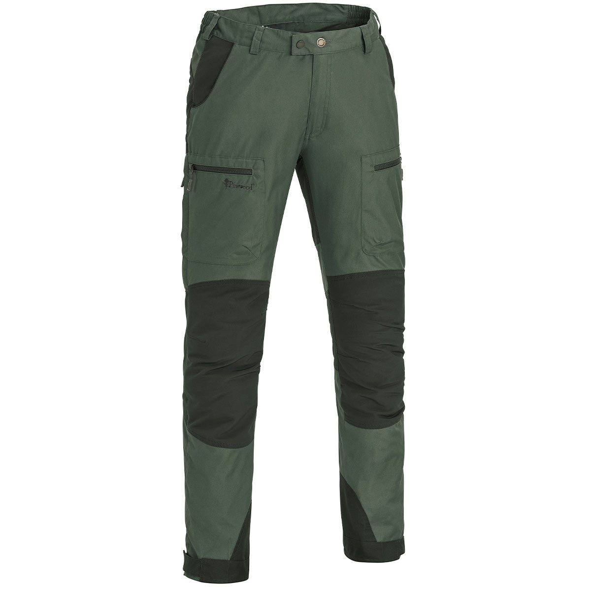 Pinewood Caribou TC Trousers - Mid Green/Moss Green