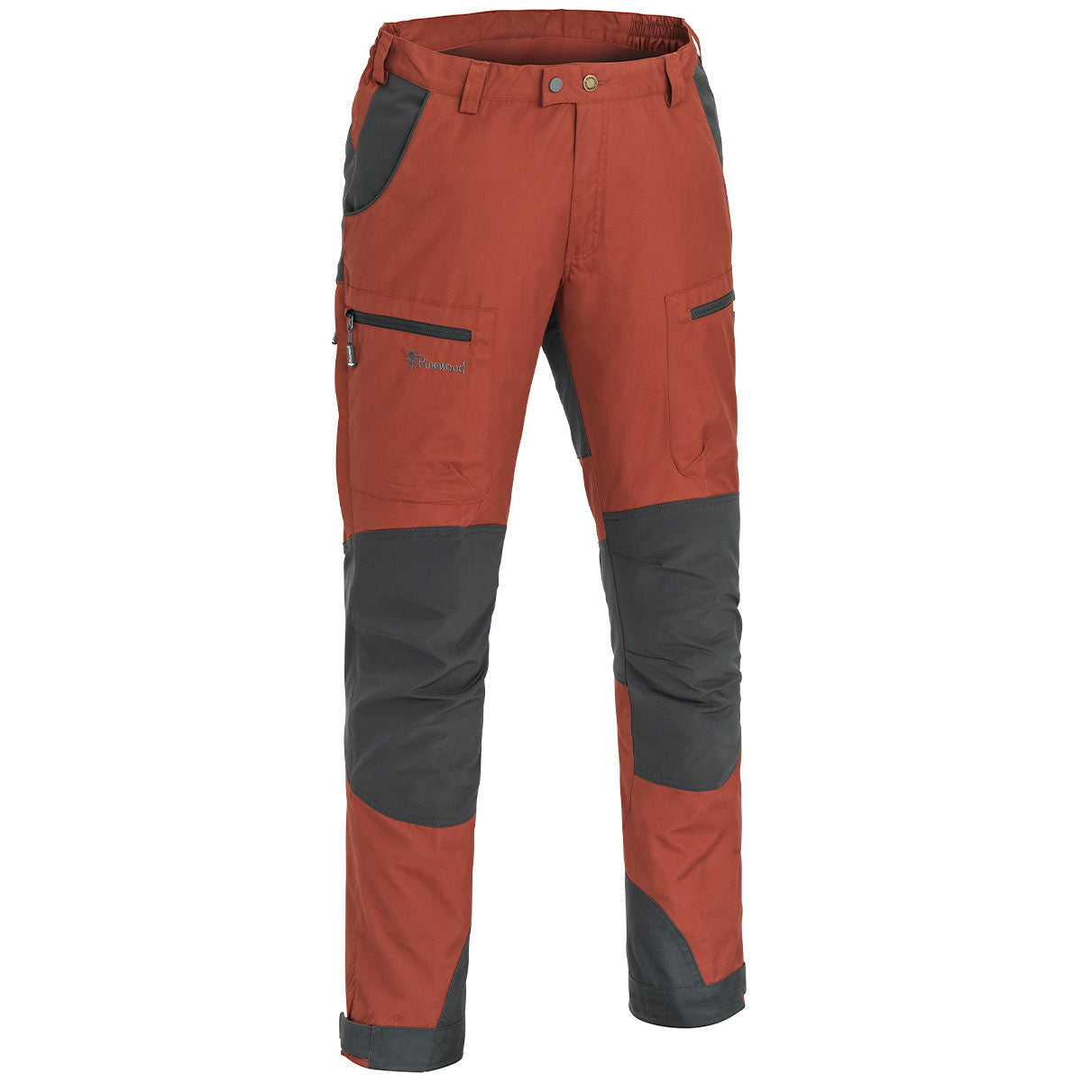 Pinewood Caribou TC Trousers - Terracotta/Grey