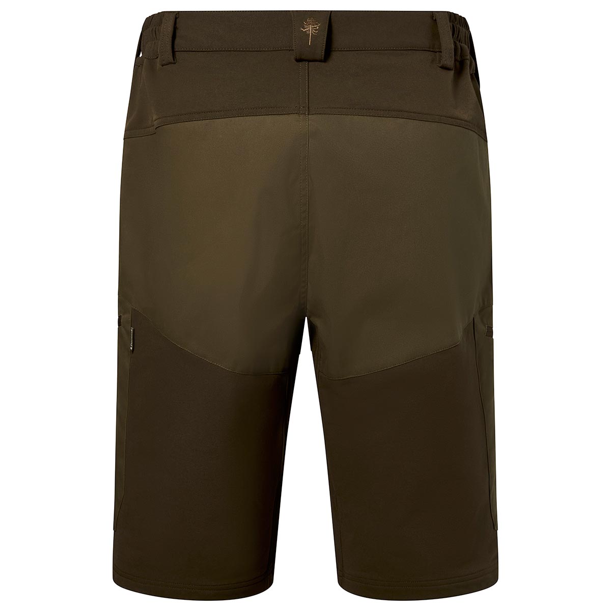 Pinewood Finnveden Hybrid Shorts - Dark Olive - Rear
