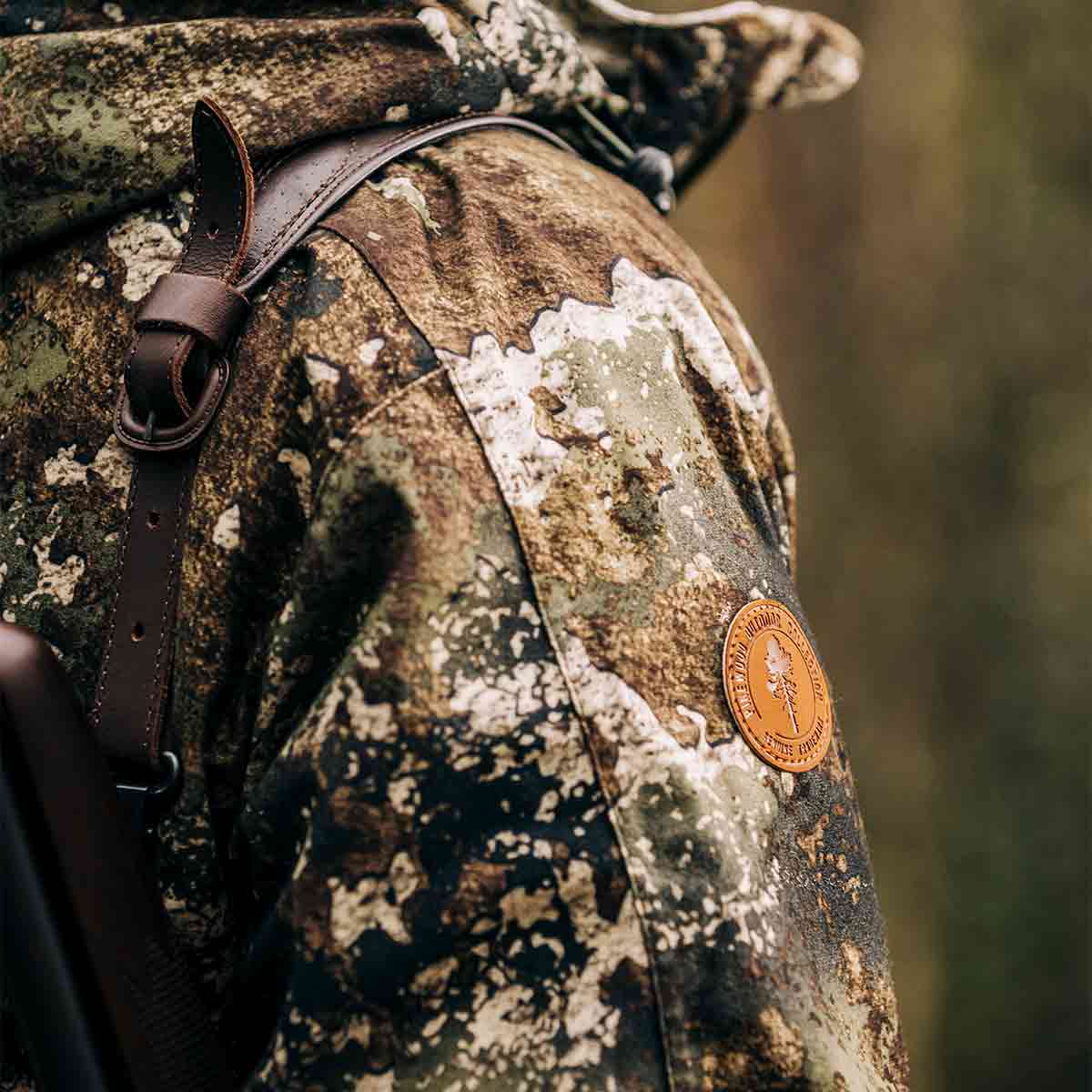 Pinewood Furudal Active 2L Camou Jacket - Strata - Detail