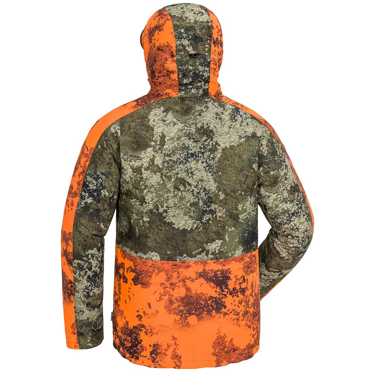 Pinewood Furudal Active 2L Camou Jacket - Strata/Strata Blaze - Rear