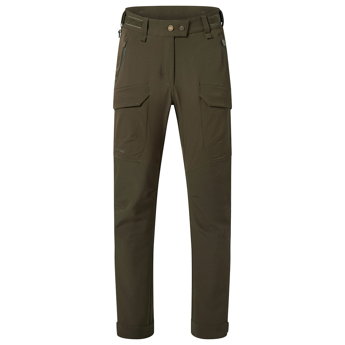 Pinewood Furudal Hunters Women's Hybrid Stretch Trousers - Moss Green