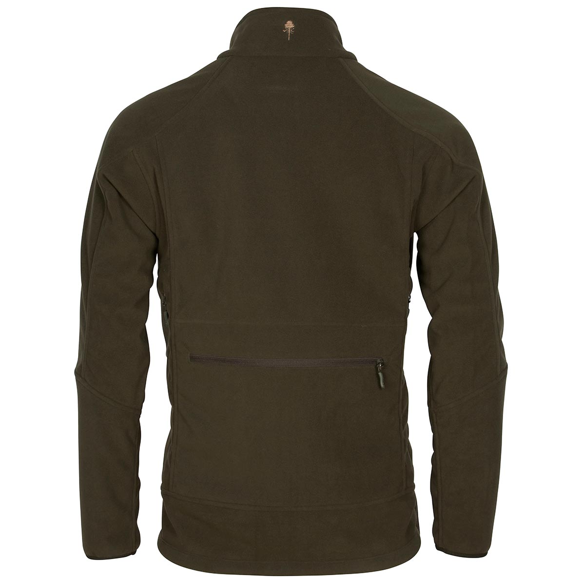 Pinewood Furudal Reversible Camou Fleece Jacket - Hunting Brown/Strata - Rear