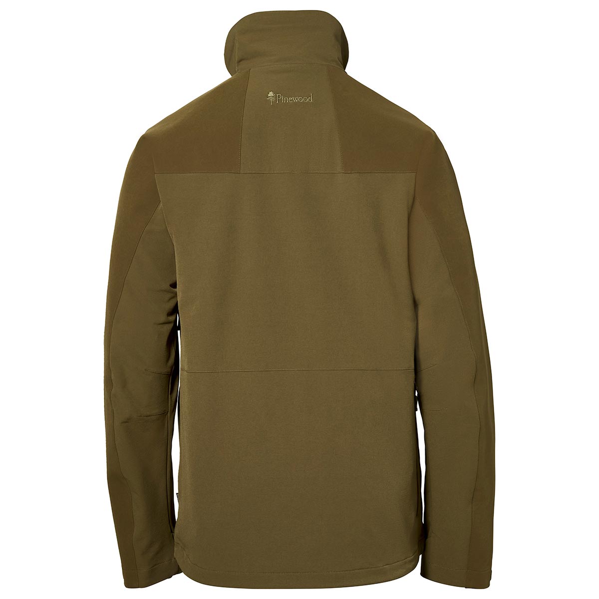 Pinewood Hunters Hybrid Stretch Jacket - Olive Green - Rear