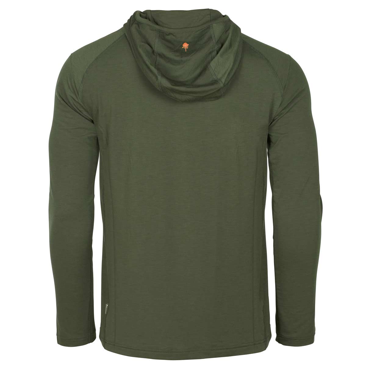 Pinewood InsectSafe Function Hoodie - Moss Green - Rear