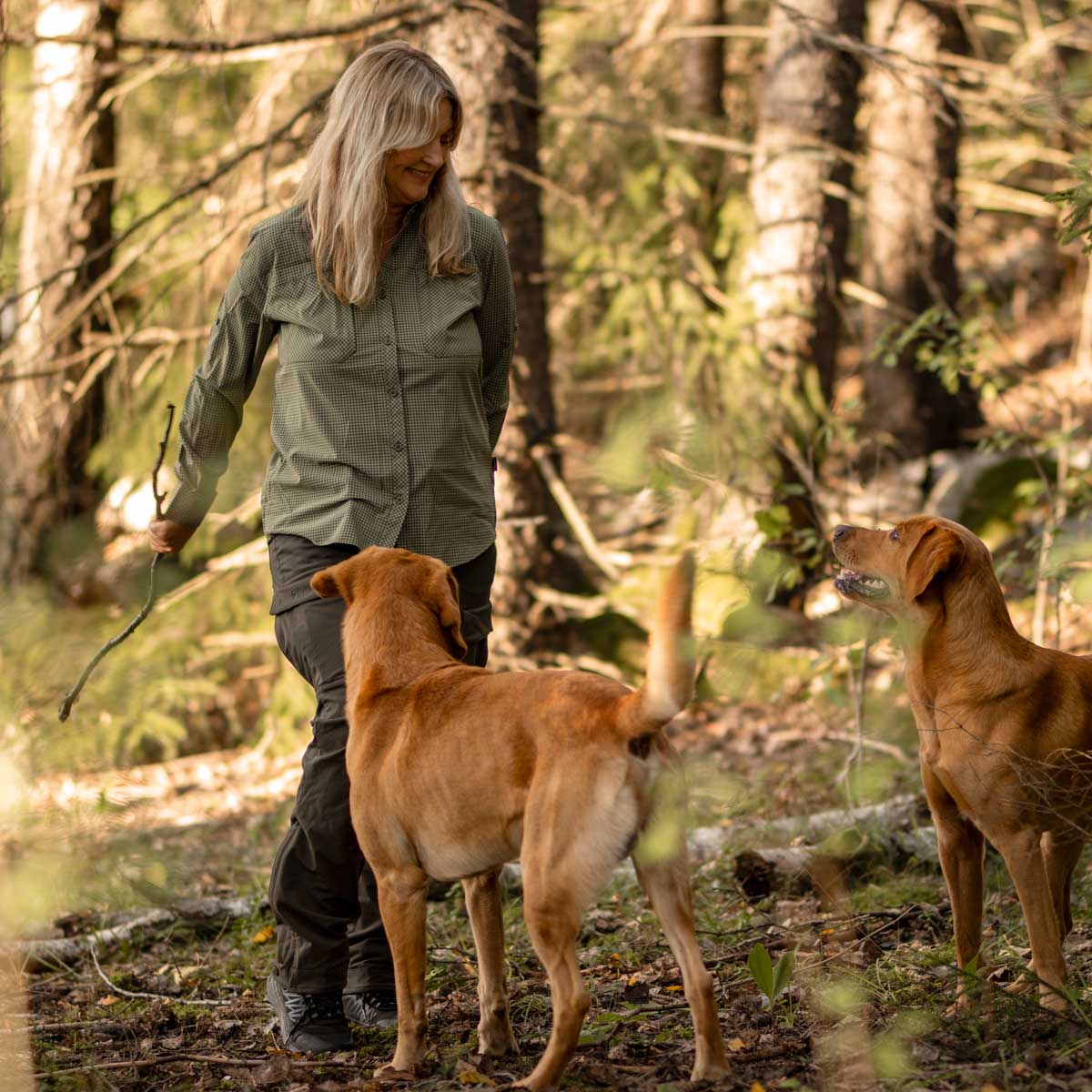 Pinewood InsectSafe Women's Shirt - Pine Green