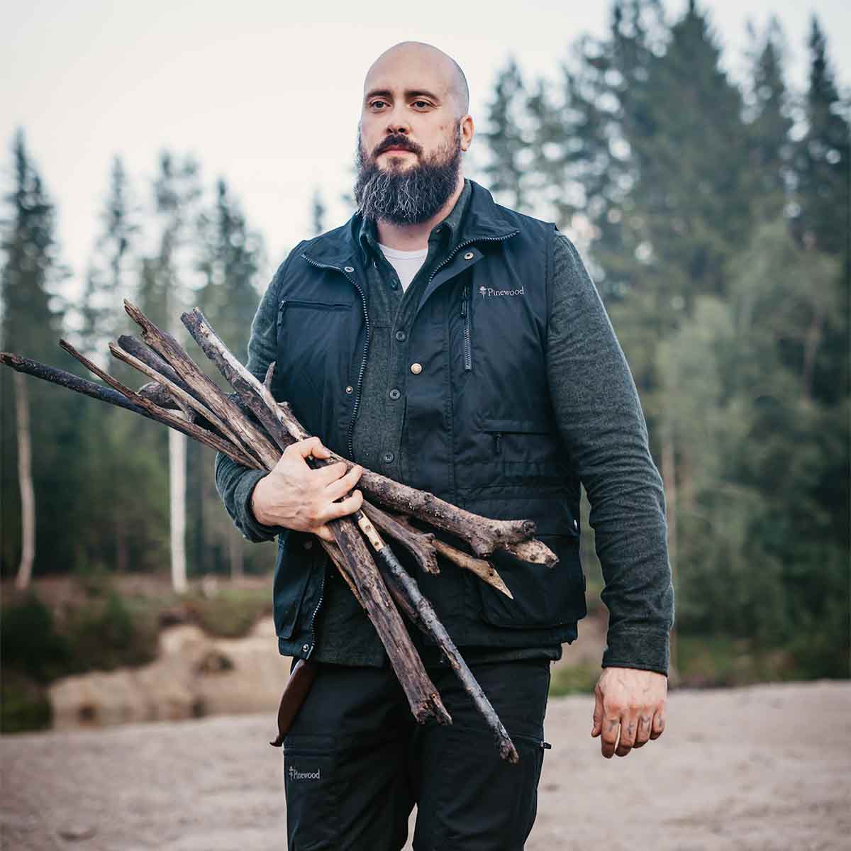 Pinewood Tiveden Vest - Model