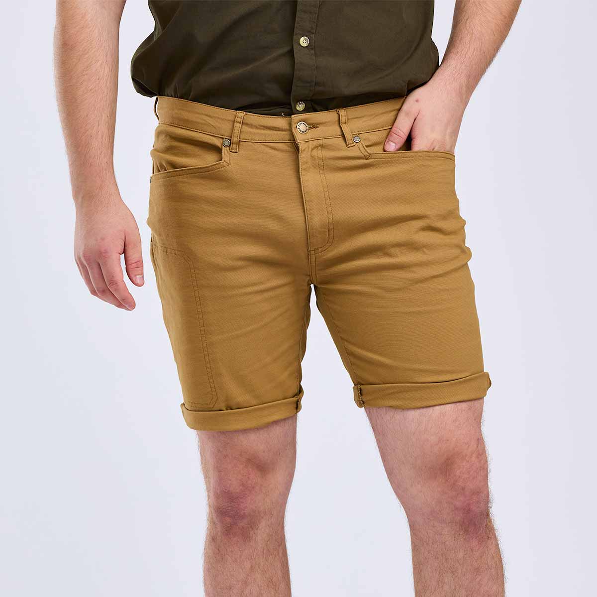 Pinewood Varnamo Vintage Canvas Shorts - Sand
