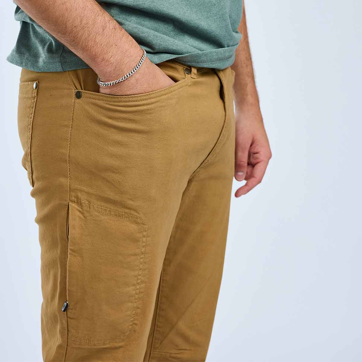Pinewood Varnamo Vintage Canvas Trousers - Sand - Pocket