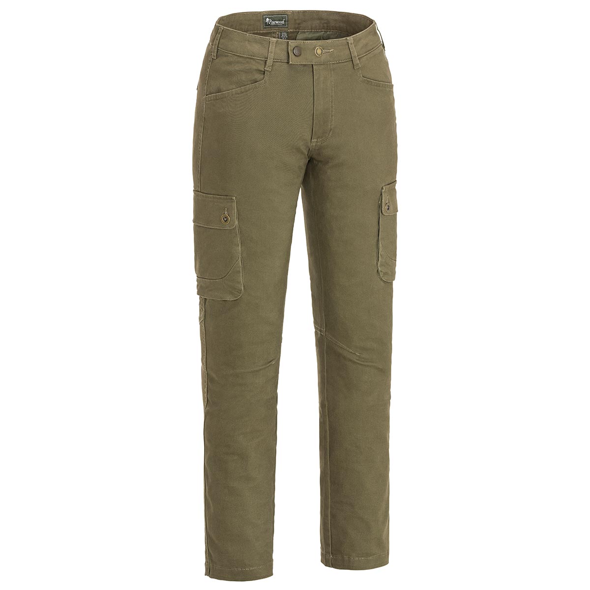 Pinewood Varnamo Women's Serengeti Trousers - Hunting Olive