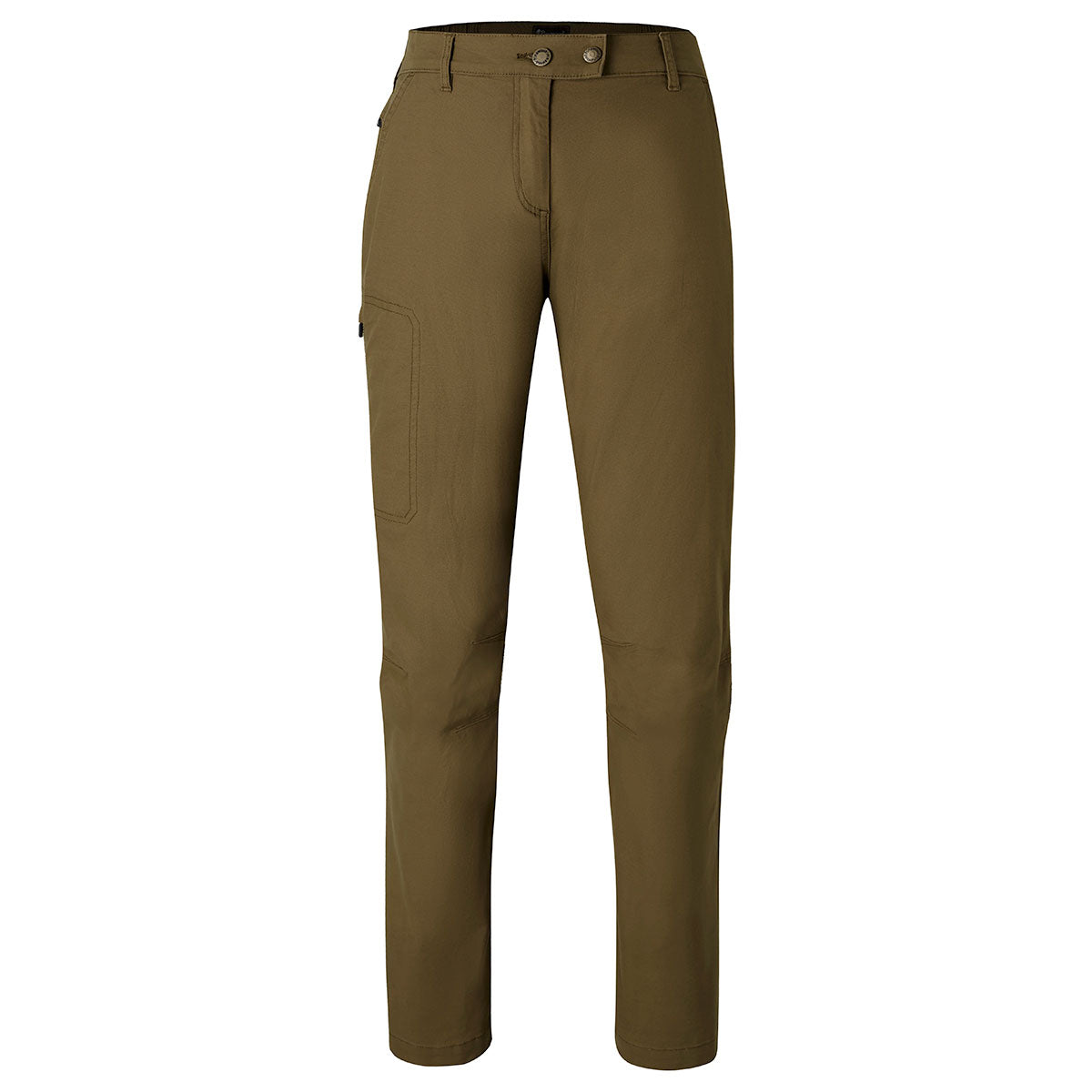 Pinewood Varnamo Women's Vintage Canvas Trousers - Olive Brown