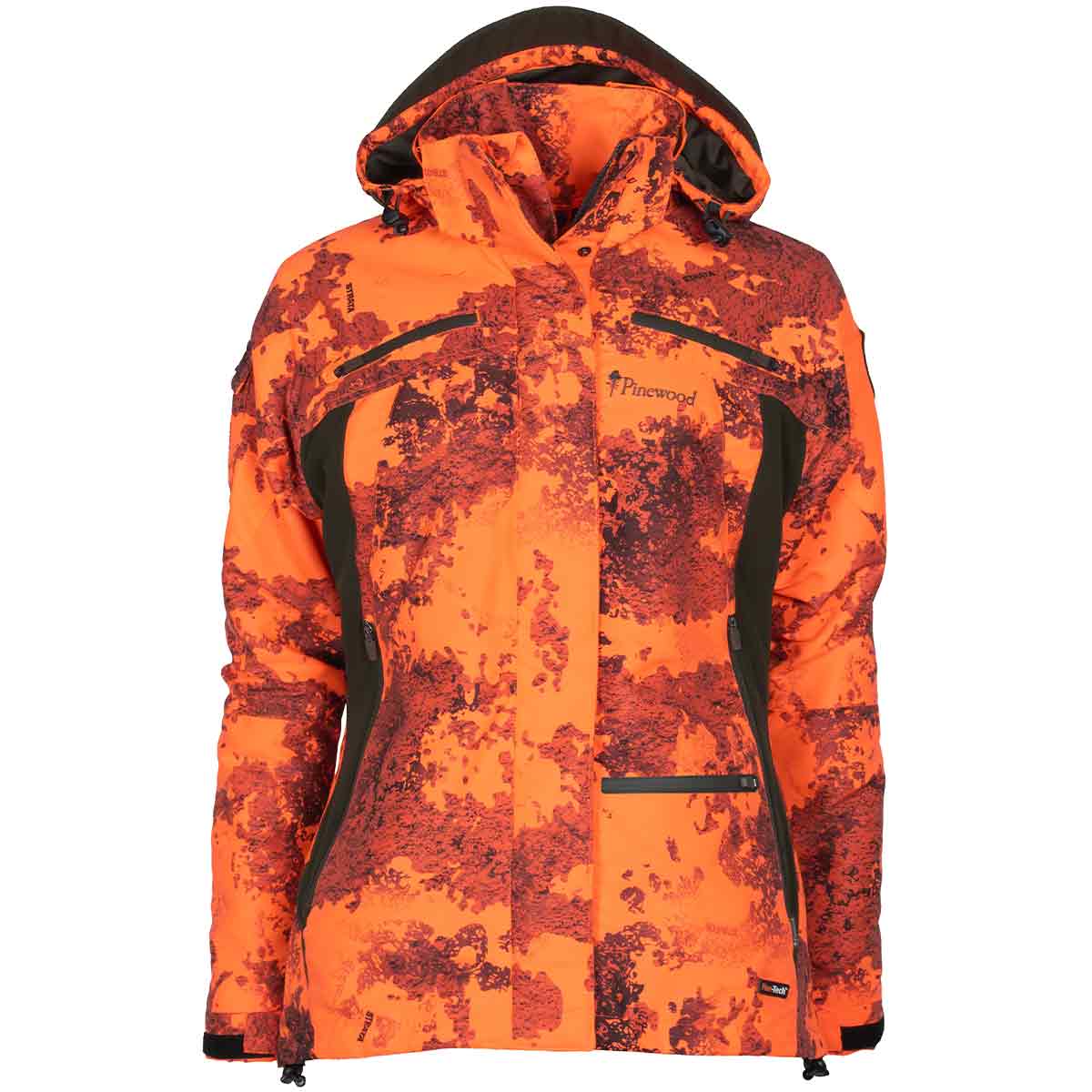 Pinewood Women's Hunter Pro Xtreme 2.0 Camou Jacket - Strata Blaze